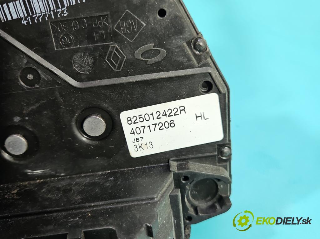 Renault Captur I 2013-2019 0.9 Tce 90 hp manual 66 kW 898 cm3 5- zámek zadní levý 825012422R