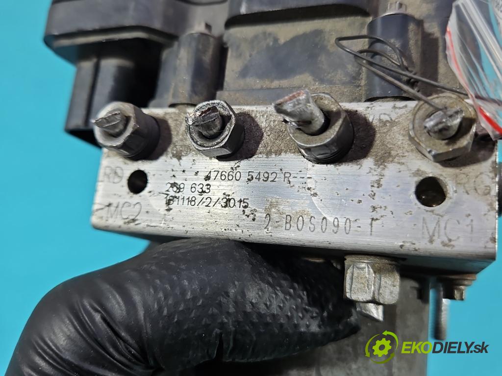 Renault Captur I 2013-2019 0.9 Tce 90 HP manual 66 kW 898 cm3 5- čerpadlo abs 0265243683 (Pumpa ABS)