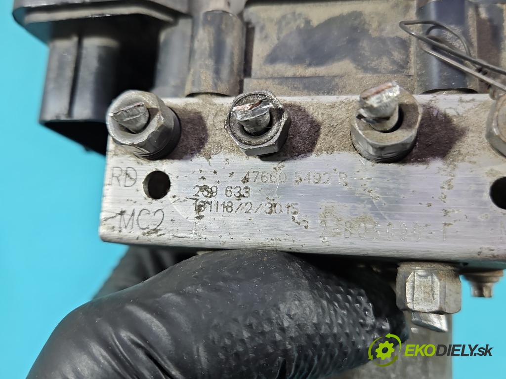 Renault Captur I 2013-2019 0.9 Tce 90 HP manual 66 kW 898 cm3 5- čerpadlo abs 0265243683 (Pumpa ABS)