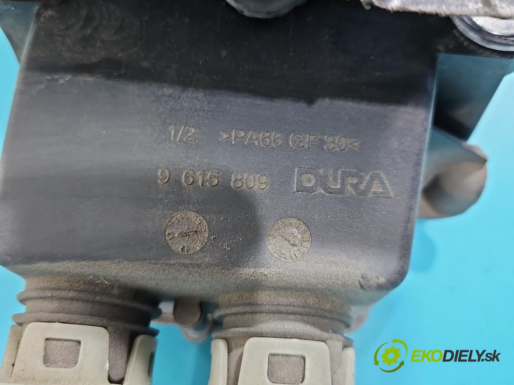 Renault Captur I 2013-2019 0.9 Tce 90 HP manual 66 kW 898 cm3 5- Páka: Změny: stupeň,rýchlosť 9615809 (Rýchlostná páka (kulisa))