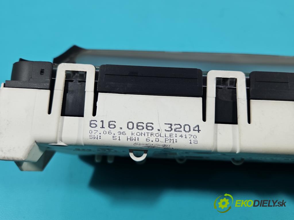 Vw Passat B4 1993-1997 1.9 tdi 90 HP manual 66 kW 1896 cm3 5- prístrojovka/ budíky 3A0919861F (Prístrojová doska)