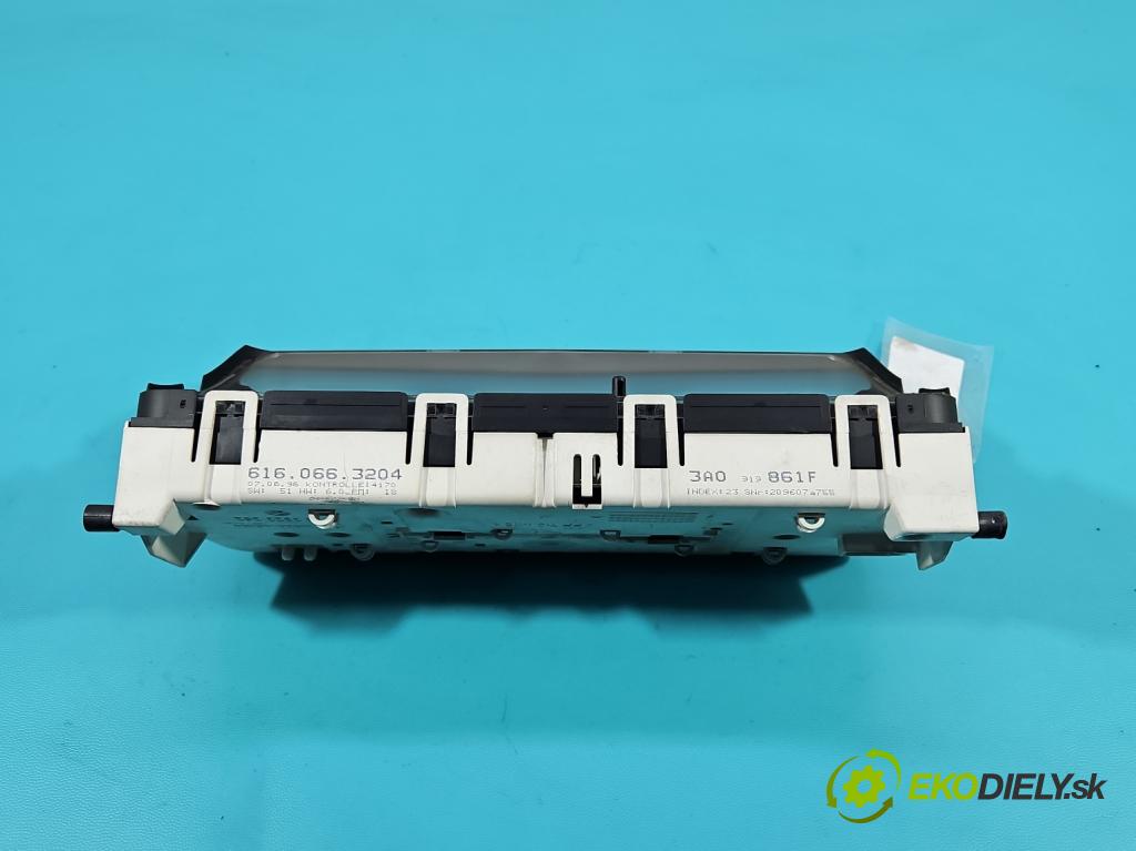 Vw Passat B4 1993-1997 1.9 tdi 90 HP manual 66 kW 1896 cm3 5- prístrojovka/ budíky 3A0919861F (Prístrojová doska)