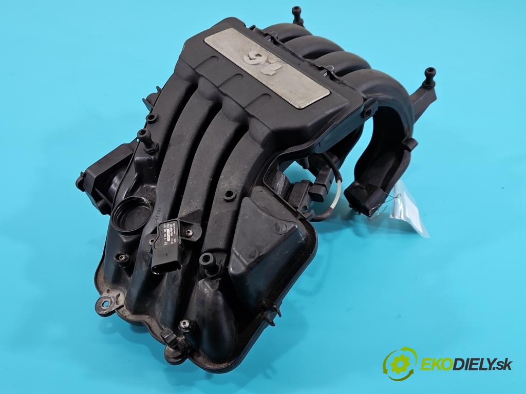 Seat Leon II 2005-2012 1.6 SR 102 hp manual 75 kW 1595 cm3 5- potrubí sací 06A133203DL (Sací potrubí)