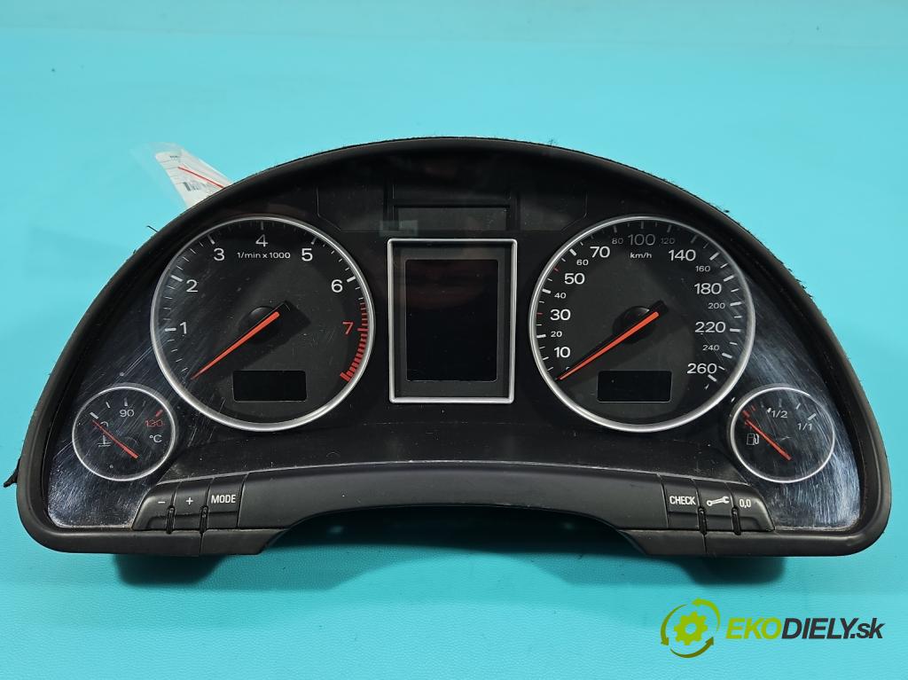 Audi A4 B6 2000-2004 2.0 20V 131 HP manual 96 kW 1984 cm3 4- prístrojovka/ budíky 8E0920900F (Prístrojová doska)