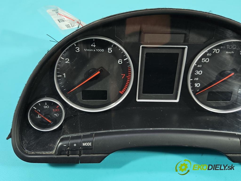 Audi A4 B6 2000-2004 2.0 20V 131 HP manual 96 kW 1984 cm3 4- prístrojovka/ budíky 8E0920900F (Prístrojová doska)