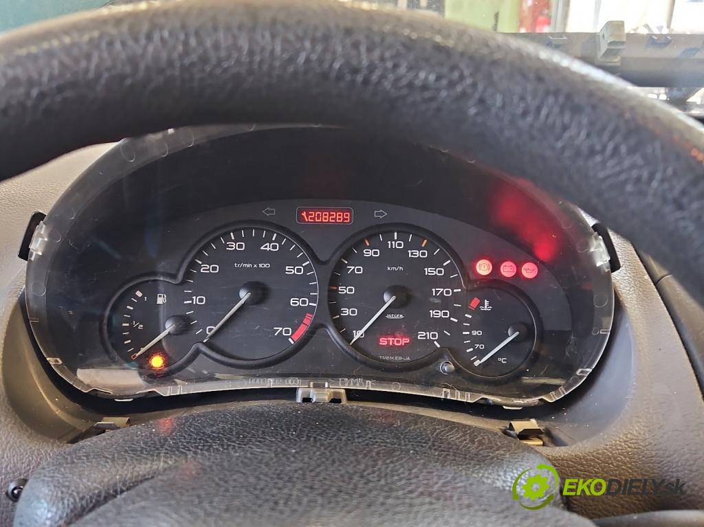 Peugeot 206 1.4 8V 75 HP manual 55 kW 1360 cm3 5- prístrojovka/ budíky 9634961180 (Prístrojová doska)