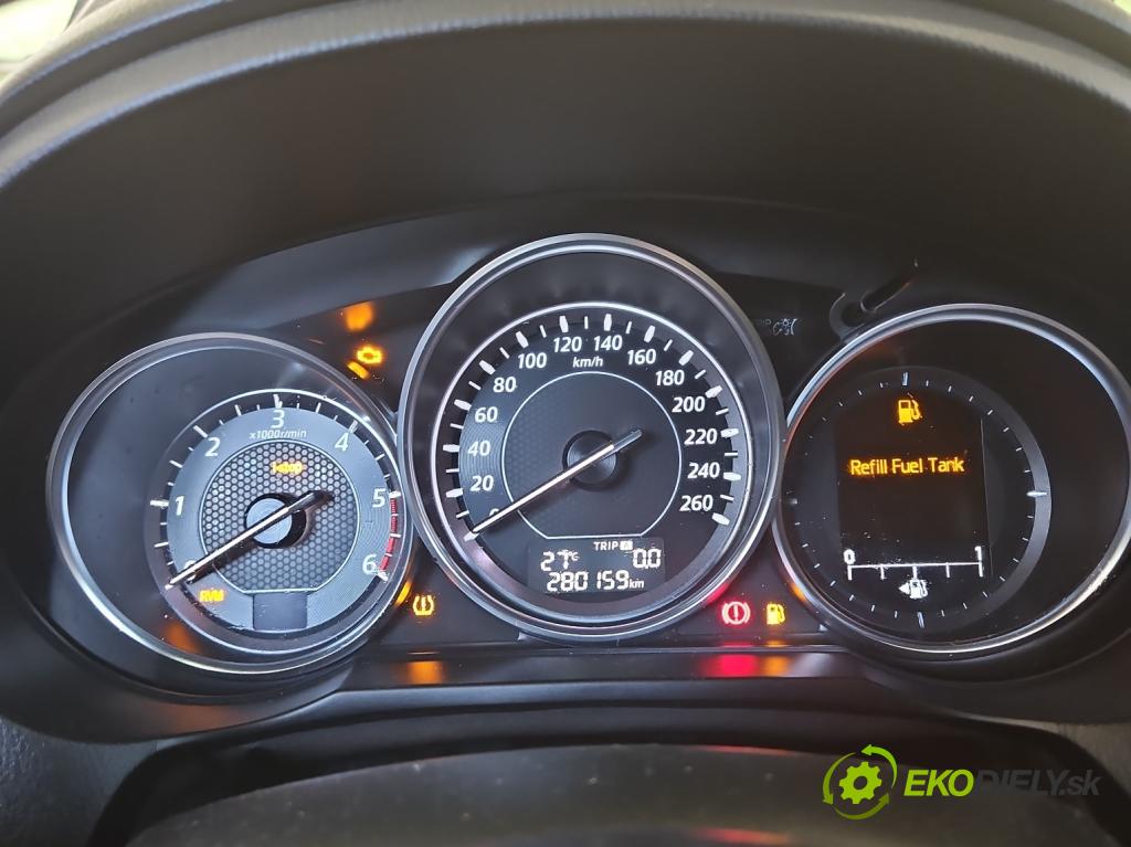 Mazda 6 III GJ 2012-2024 2.2d 150 HP manual 110 kW 2190 cm3 4- prístrojovka/ budíky 1DGHT7B (Prístrojová doska)