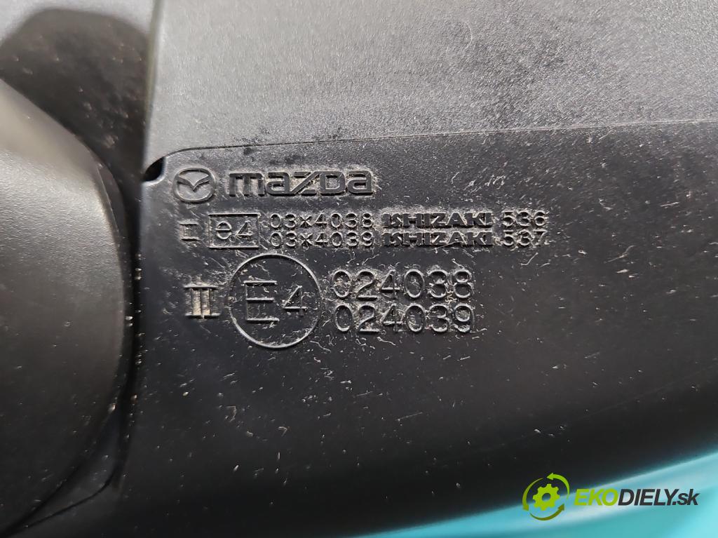 Mazda 6 III GJ 2012-2024 2.2d 150 HP manual 110 kW 2190 cm3 4- zrkadlo pravé  (Kľučka dverí ostatné)