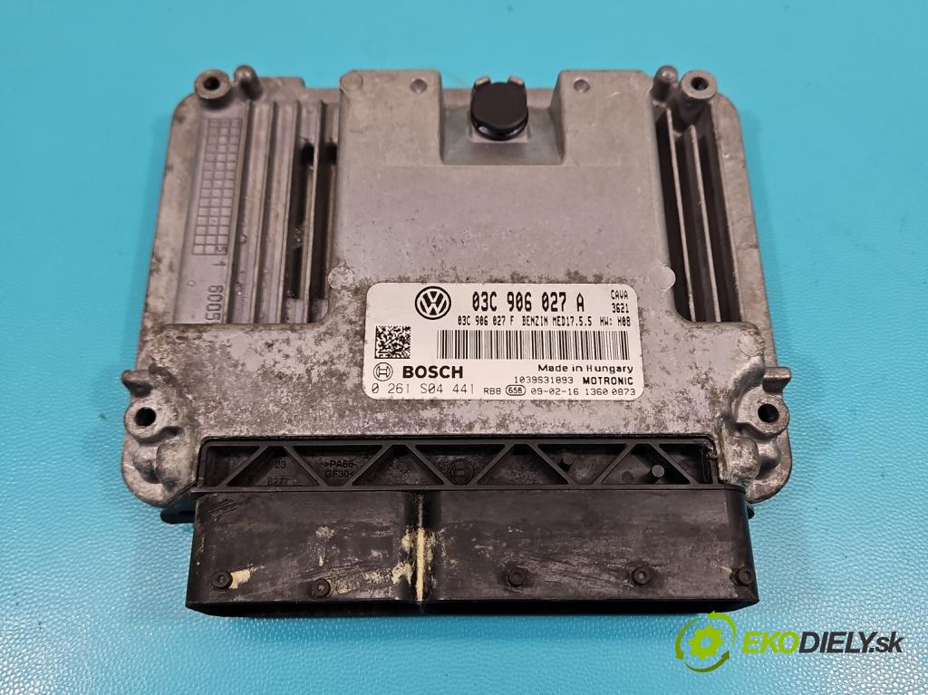 Vw Tiguan I 2007-2016 1.4 TSI 150 HP manual 110 kW 1390 cm3 5- riadiaca jednotka motora 0261S04441