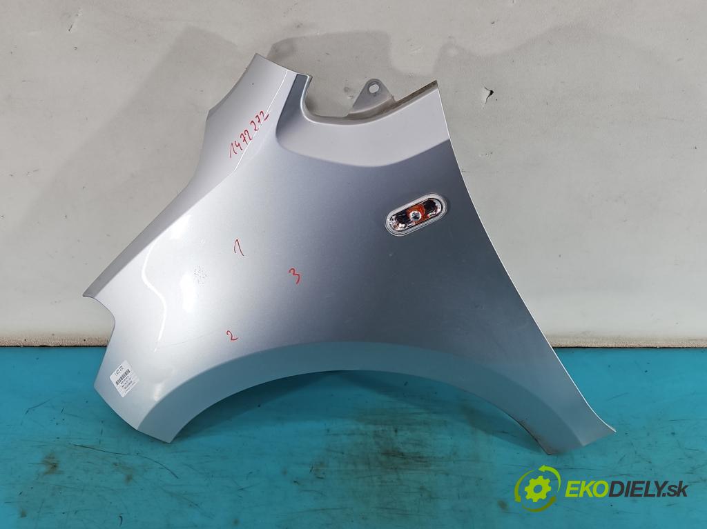 Skoda Citigo 2011-2019 1.0 MPI 75 HP manual 55 kW 999 cm3 3- blatník predné ľavý  (Blatník predný ľavý)