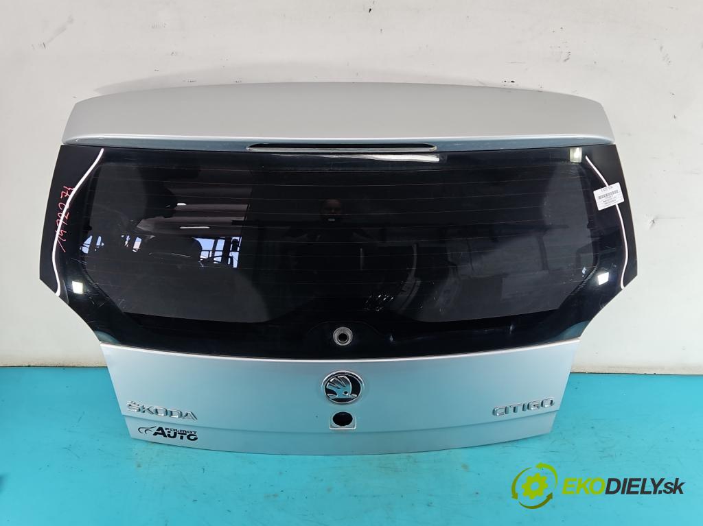 Skoda Citigo 2011-2019 1.0 MPI 75 hp manual 55 kW 999 cm3 3- zadní kufrové dveře  (Zadní kapota (kufr))