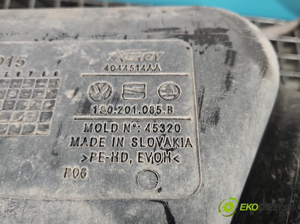 Skoda Citigo 2011-2019 1.0 MPI 75 HP manual 55 kW 999 cm3 3- Nádrž: palivo 1S0201021AA (Palivová nádrž)