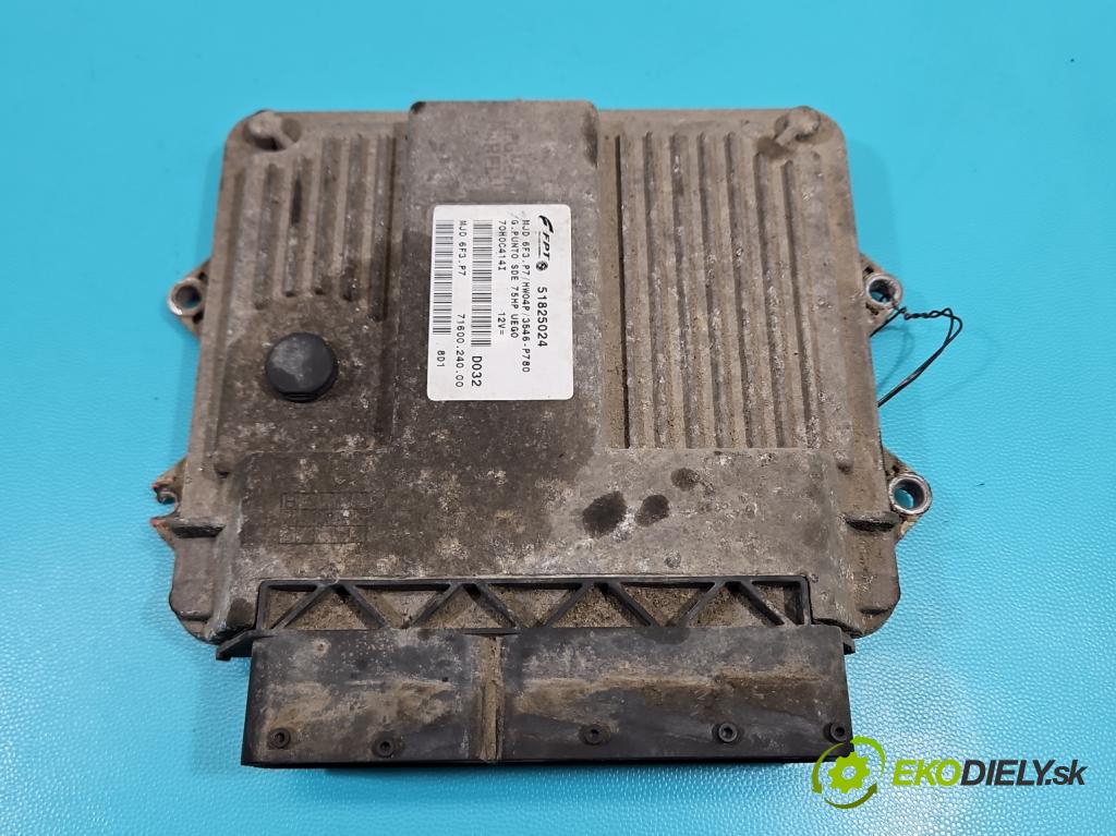 Fiat Punto Grande 1,3.0 jtd 75 HP manual 55 kW 1248 cm3 3- riadiaca jednotka motora 51825024
