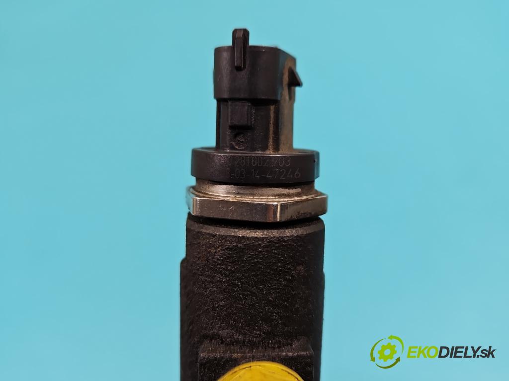 Fiat Punto Grande 1,3.0 jtd 75 HP manual 55 kW 1248 cm3 3- lišta vstrekovacia 0445214086 (Vstrekovacia lišta)