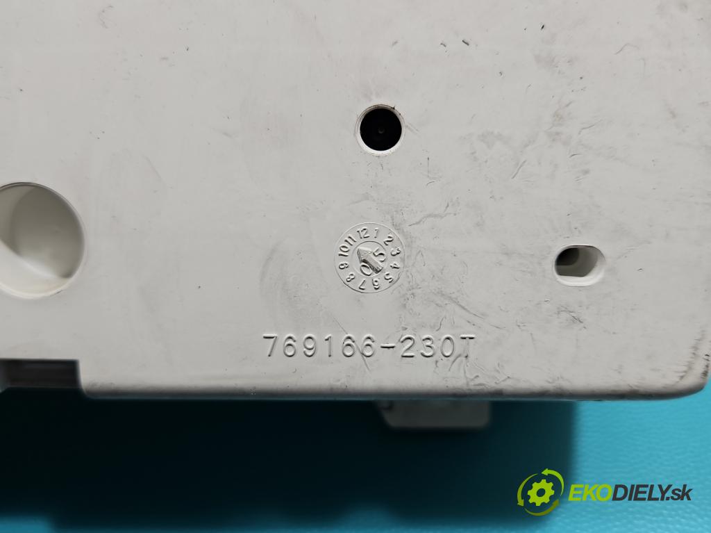 Saab 9-5 1.9 TiD 150 HP manual 110 kW 1910 cm3 5- prístrojovka/ budíky 12767386 (Prístrojová doska)