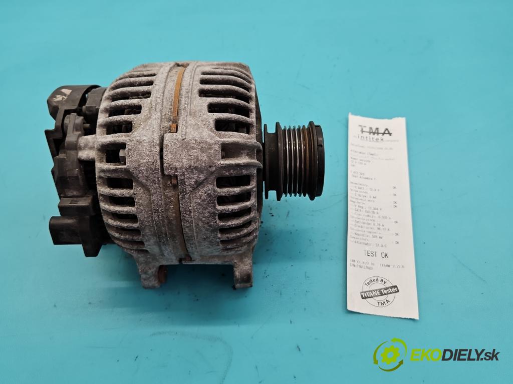 Seat Alhambra I 1996-2010 1.9 tdi 116 hp manual 85 kW 1896 cm3 5- Alternator 028903028E (Alternátory)