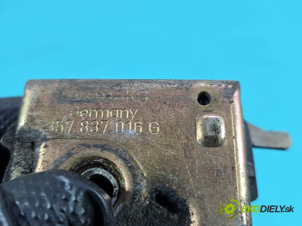 Vw Passat B4 1993-1997 1.9 tdi 90 hp manual 66 kW 1896 cm3 5- zámek přední pravý 357837016G