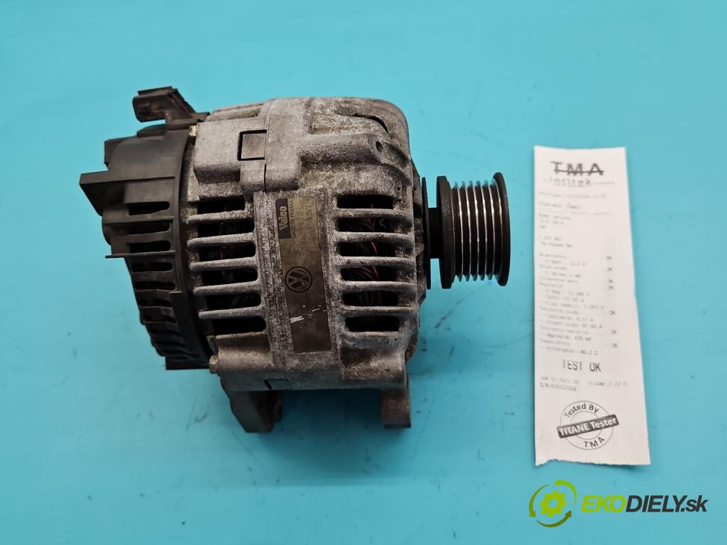 Vw Passat B4 1993-1997 1.9 tdi 90 HP manual 66 kW 1896 cm3 5- Alternator  (Alternátor)
