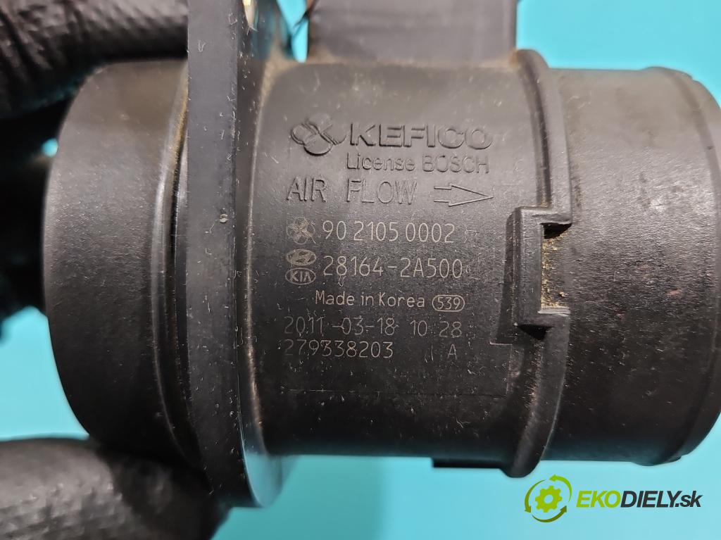 Kia Ceed I 2006-2012 1.6 crdi 116 HP manual 85 kW 1582 cm3 5- průtokoměr: 9021050002 (Váha vzduchu)
