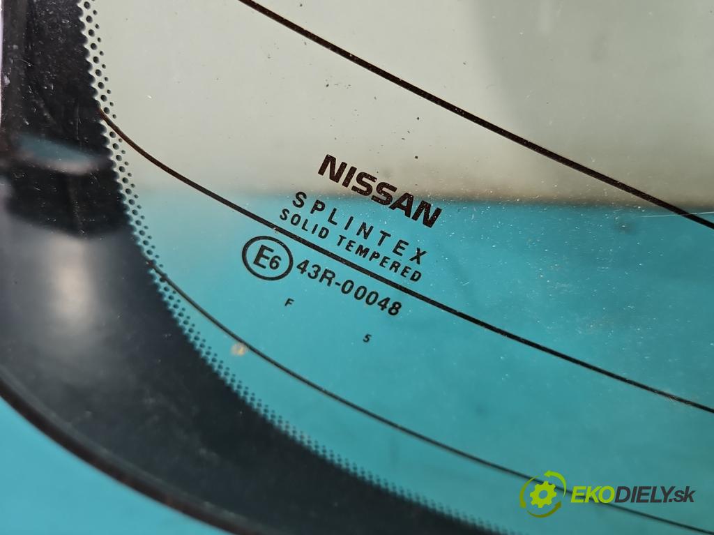 Nissan Primera P12 2001-2007 1.8 16V 116 HP manual 85 kW 1769 cm3 5- sklo zadná  (Sklo zadné)