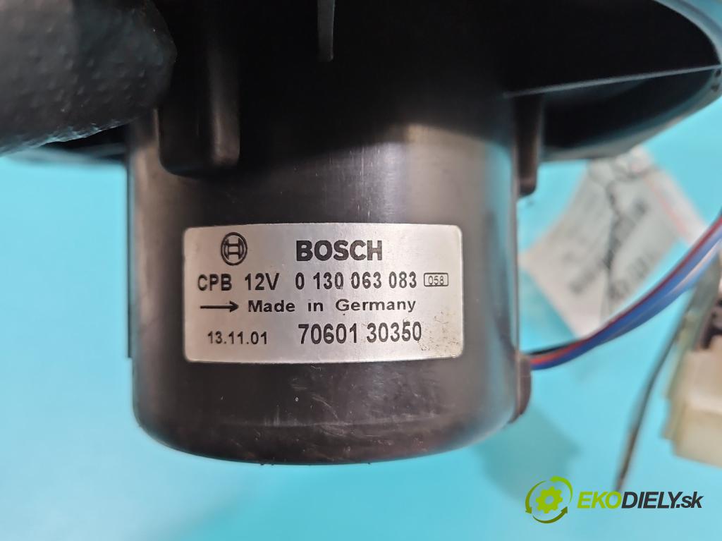 Nissan Micra K11 1992-2003 1.0 16V 60 HP manual 44 kW 998 cm3 3- ventilátor vzduchu 0130063083