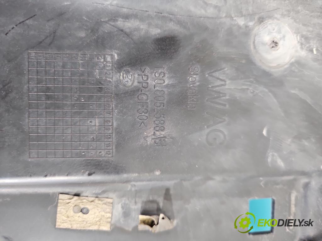 Skoda Citigo 2011-2019 1.0 MPI 75 hp manual 55 kW 999 cm3 3- stěna přední 1S0805588 (Výztuhy přední)