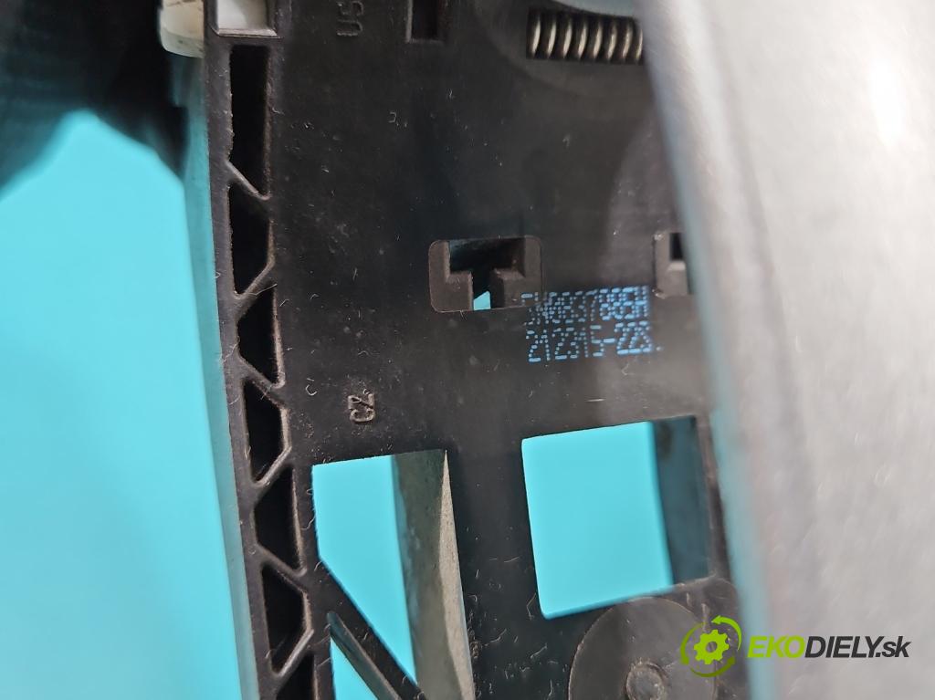 Skoda Citigo 2011-2019 1.0 MPI 75 HP manual 55 kW 999 cm3 3- rukoväť predné ľavé mimo: 5N0837885H (Kľučka dverí vonkajšia predná ľavá)