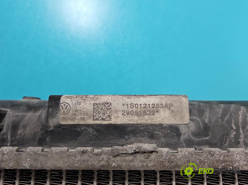 Skoda Citigo 2011-2019 1.0 MPI 75 hp manual 55 kW 999 cm3 3- Chladič vody 1S0121253AP (Chladiče vody)