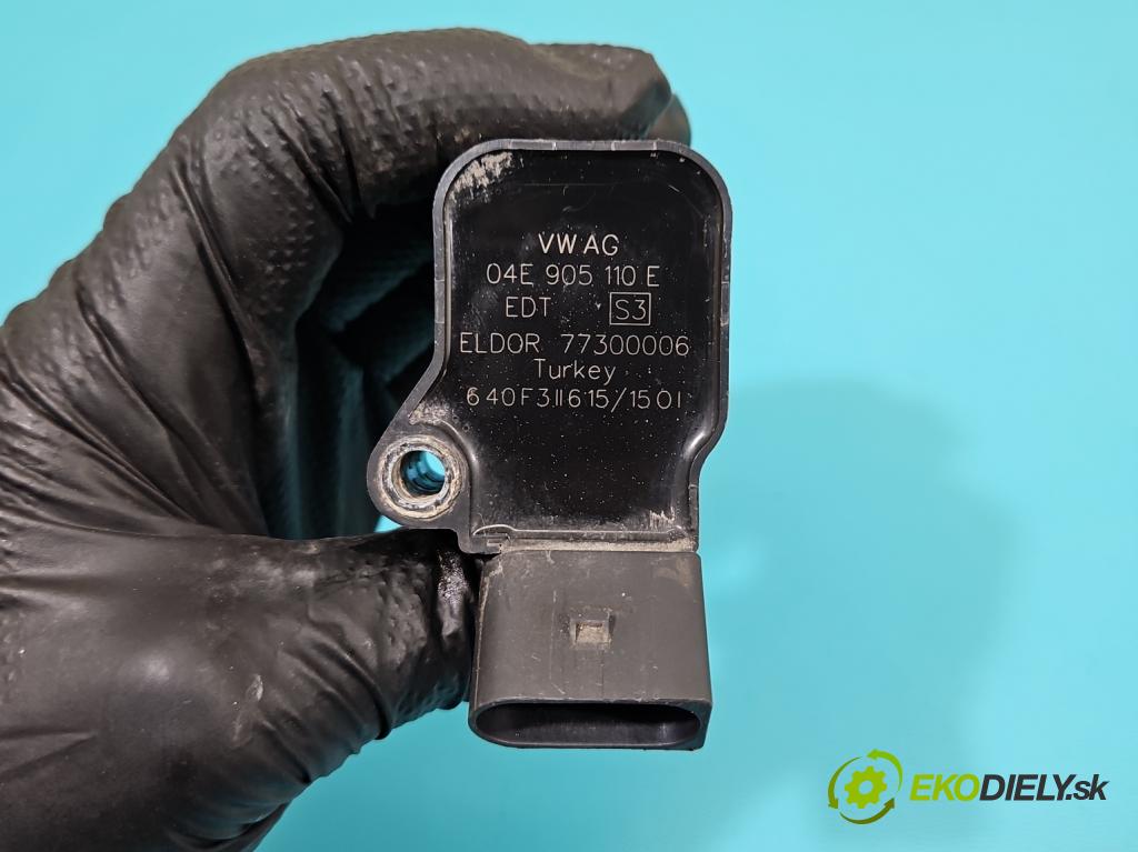 Skoda Citigo 2011-2019 1.0 MPI 75 HP manual 55 kW 999 cm3 3- cievka zapaľovacia 04E905110E (Zapaľovacia cievka)