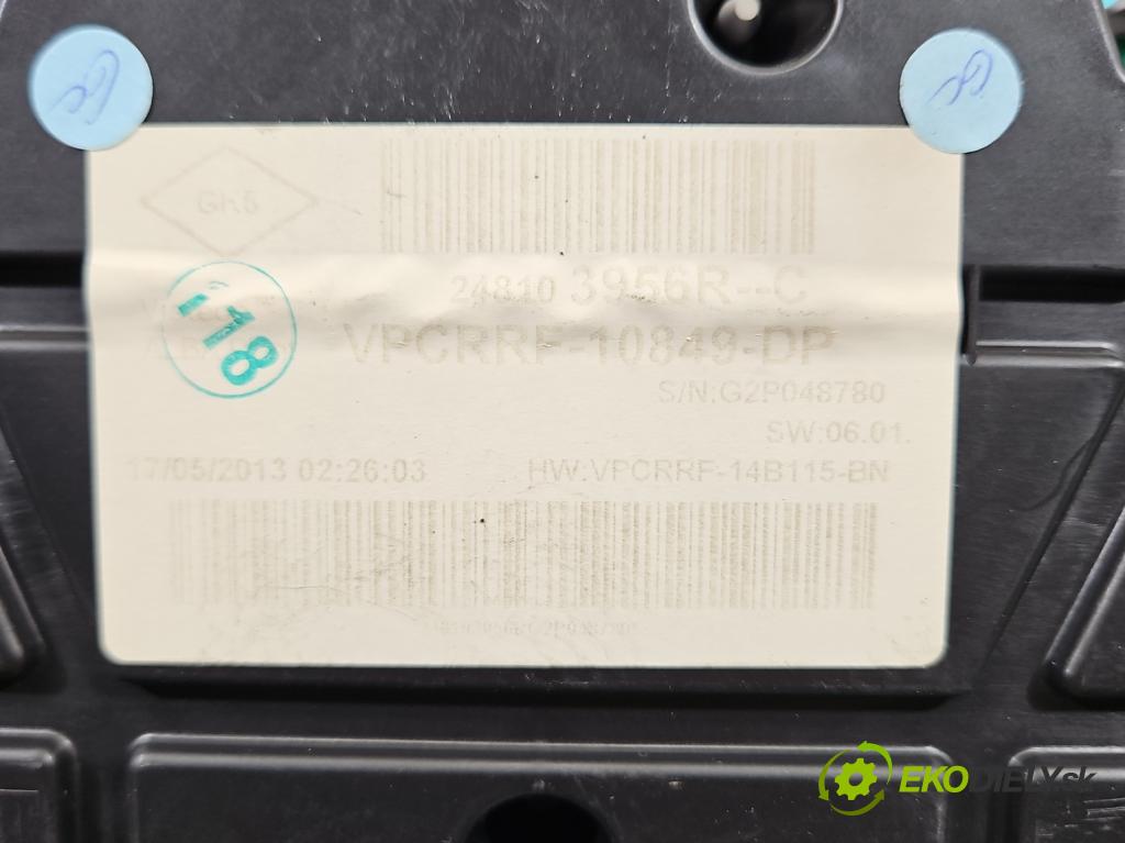 Renault Clio IV 2012-2020 0.9 Tce 90 HP manual 66 kW 898 cm3 5- prístrojovka/ budíky 248103956R-C (Prístrojová doska)