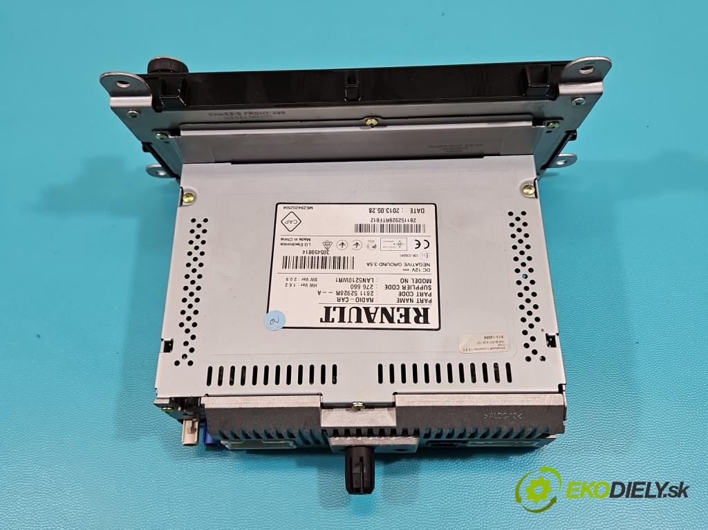 Renault Clio IV 2012-2020 0.9 Tce 90 HP manual 66 kW 898 cm3 5- Radio originál 281152928R