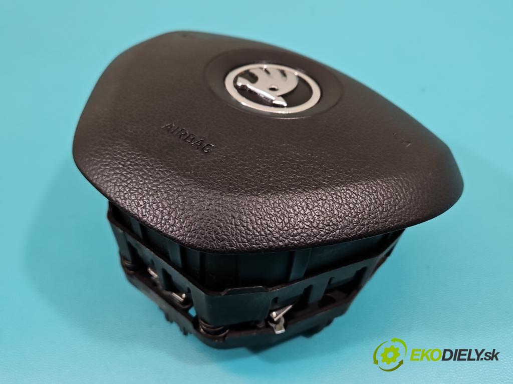 Skoda Citigo 2011-2019 1.0 MPI 75 HP manual 55 kW 999 cm3 3- airbag vzduch: Řidiči: 5E0880201 (Airbag)