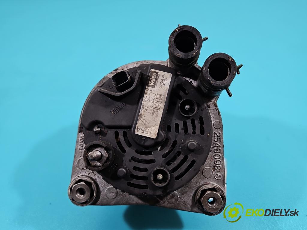 Renault Espace IV 2003-2014 2.0 T 163 HP manual 120 kW 1998 cm3 5- Alternator 8200290220 (Alternátor)
