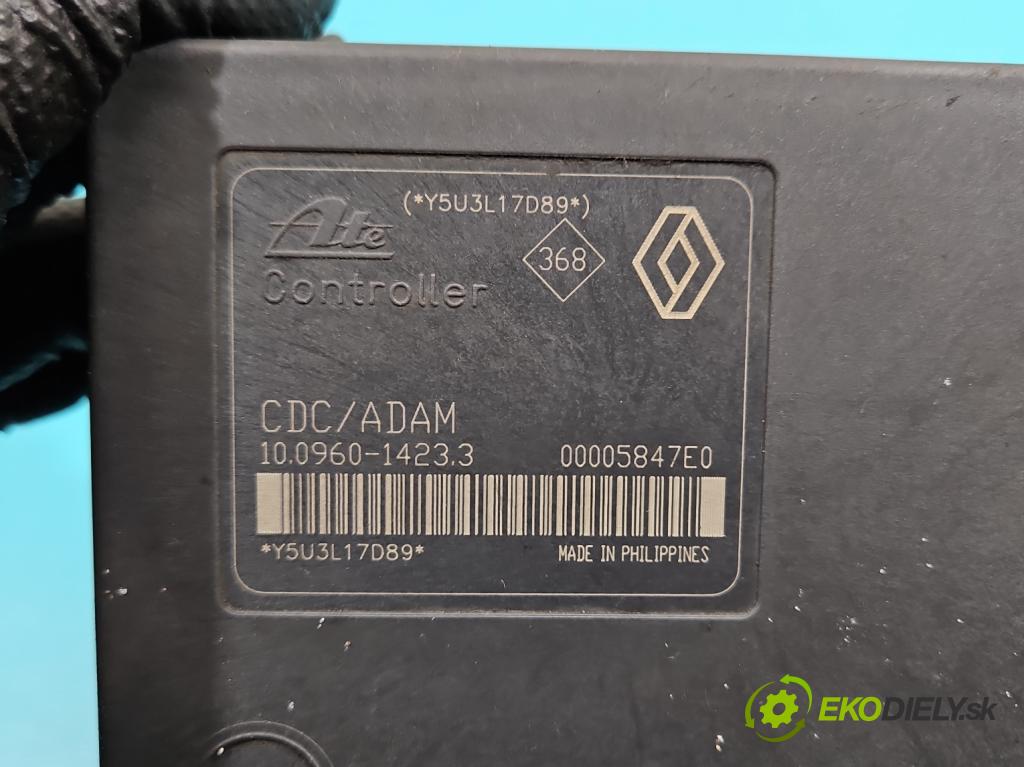 Renault Espace IV 2003-2014 2.0 T 163 HP manual 120 kW 1998 cm3 5- čerpadlo abs 8200159837-D (Pumpa ABS)