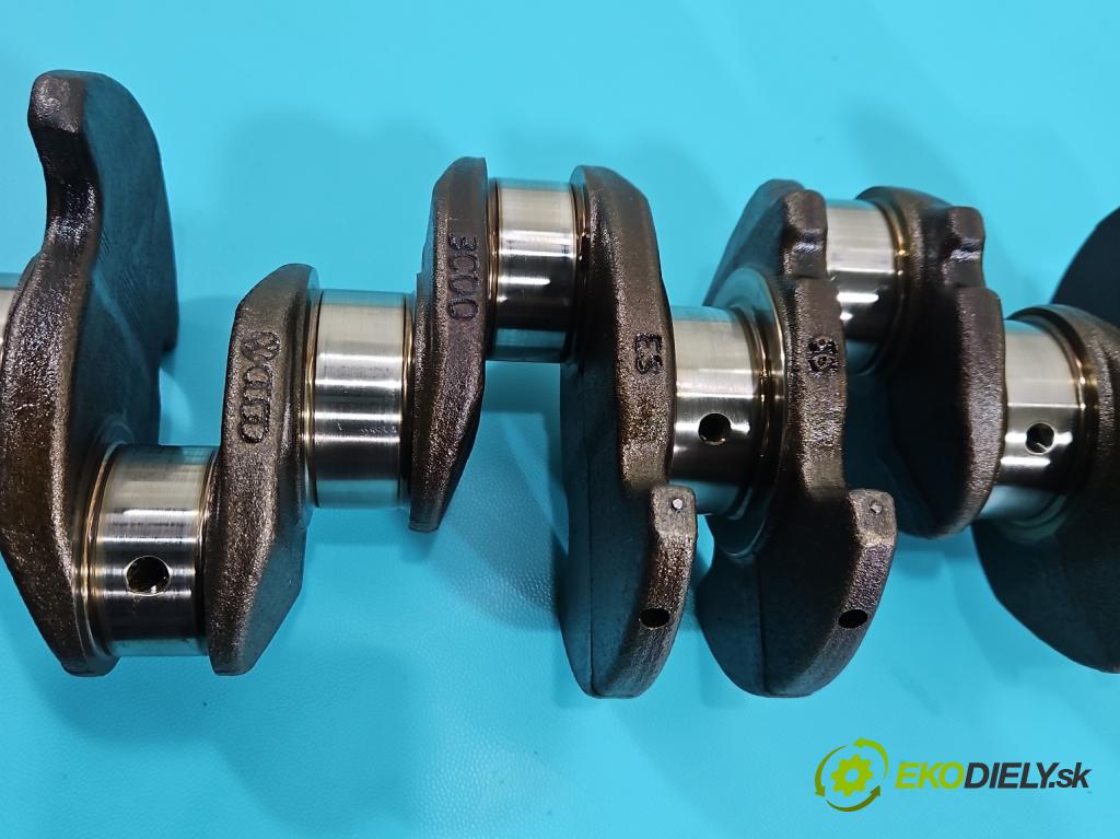 Vw Golf VI 2008-2013 1.4 TSI 122 HP manual 90 kW 1390 cm3 5- Hřídel: kľukový CAXA (Blok motora ostatné)