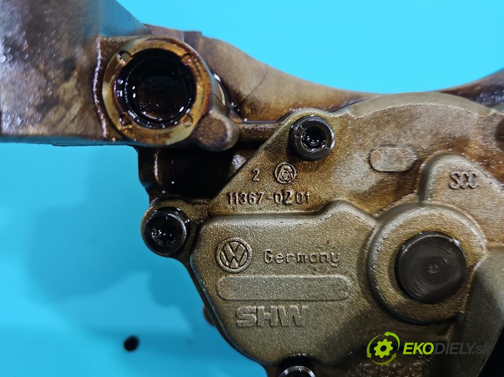 Vw Golf VI 2008-2013 1.4 TSI 122 HP manual 90 kW 1390 cm3 5- čerpadlo oleja:  (Olejová pumpa)