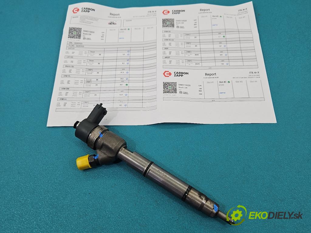 Kia Ceed I 2006-2012 1.6 crdi 116 HP manual 85 kW 1582 cm3 5- vstrek 0445110320 (Vstrekovač paliva)