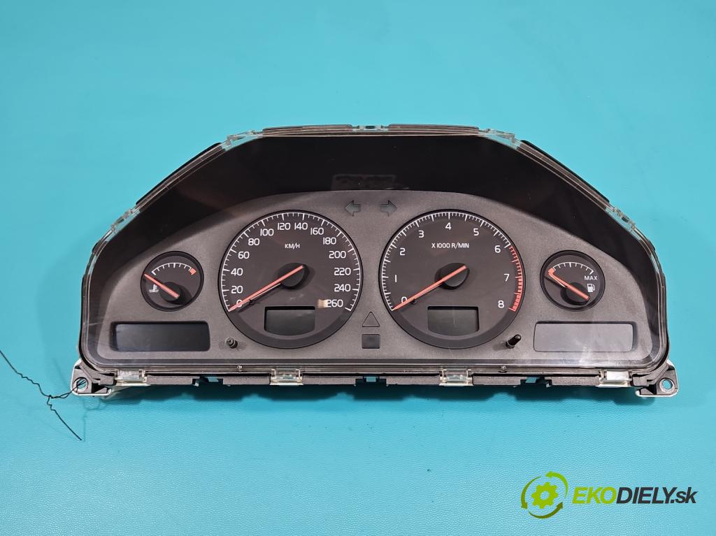 Volvo S60 I 2000-2010 2.4 20V 140 HP manual 103 kW 2435 cm3 4- prístrojovka/ budíky 8637993 (Prístrojová doska)