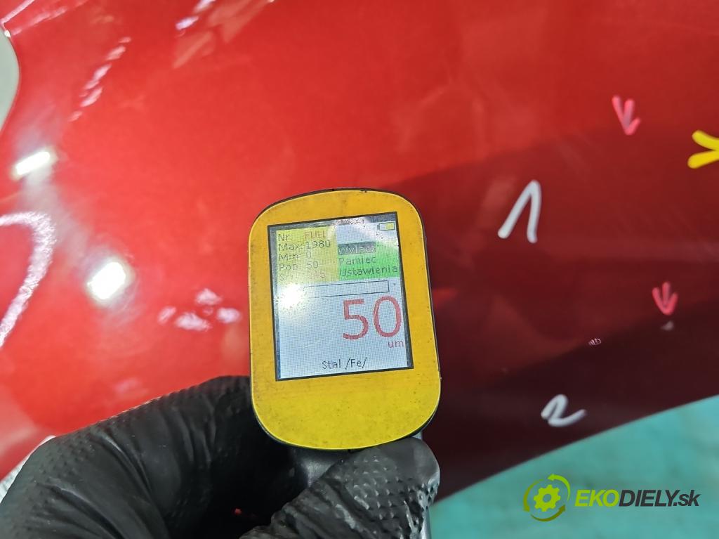 Toyota Yaris III 2011-2020 1.3 vvti 99 hp manual 73 kW 1329 cm3 5- blatnik přední levý  (Levý přední blatník)