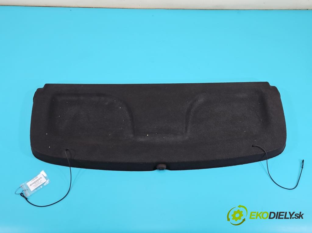 Toyota Yaris III 2011-2020 1.3 vvti 99 hp manual 73 kW 1329 cm3 5- pláto zadní  (Kryt zavazadlového prostoru)