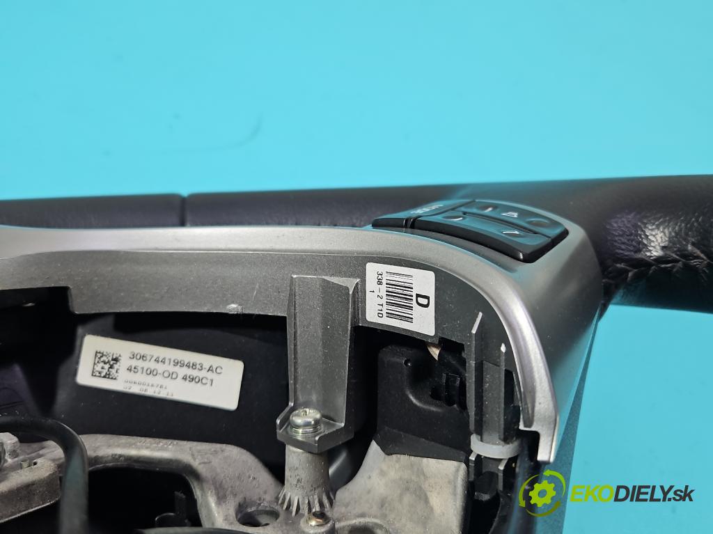 Toyota Yaris III 2011-2020 1.3 vvti 99 HP manual 73 kW 1329 cm3 5- volant 45100-0D490C1 (Volant)