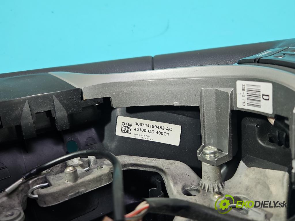 Toyota Yaris III 2011-2020 1.3 vvti 99 HP manual 73 kW 1329 cm3 5- volant 45100-0D490C1 (Volant)
