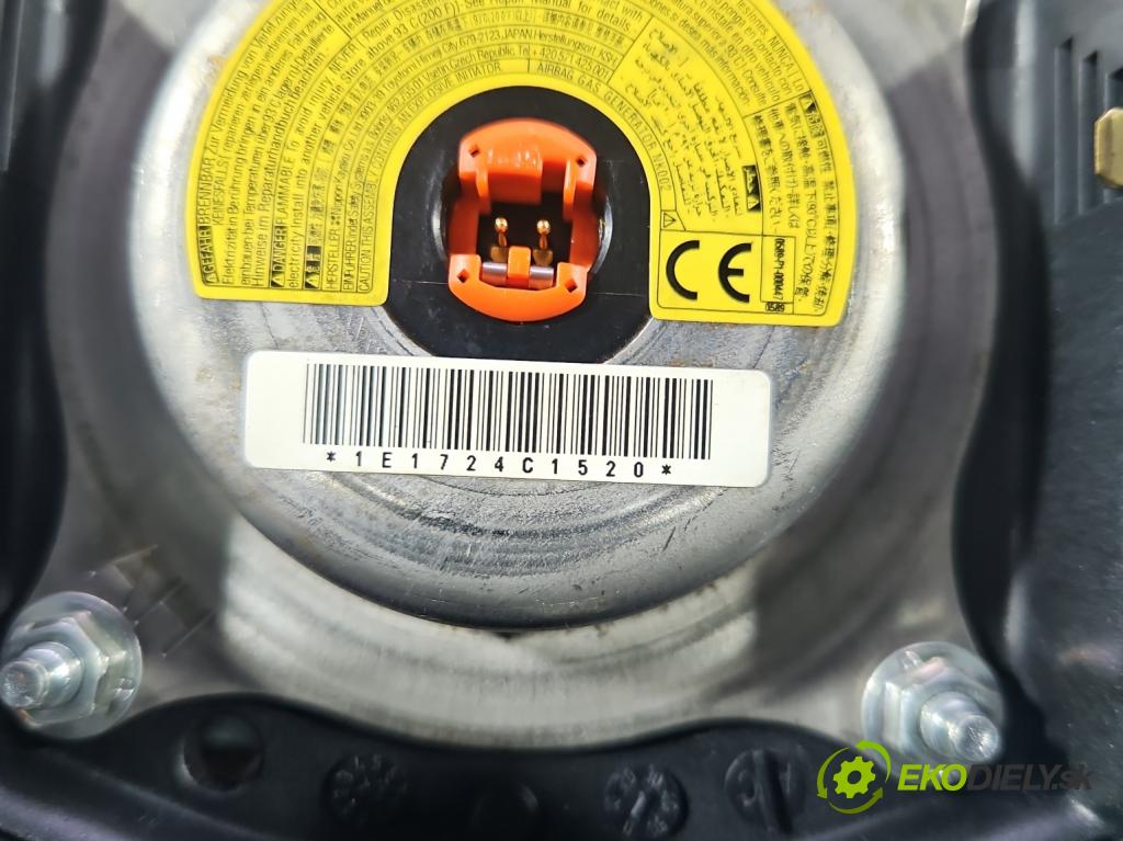 Toyota Yaris III 2011-2020 1.3 vvti 99 HP manual 73 kW 1329 cm3 5- airbag vzduch: Řidiči: 45019-0D420 (Airbag)