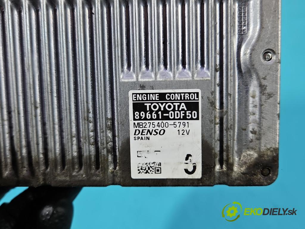 Toyota Yaris III 2011-2020 1.3 vvti 99 HP manual 73 kW 1329 cm3 5- riadiaca jednotka motora 89661-0DF50