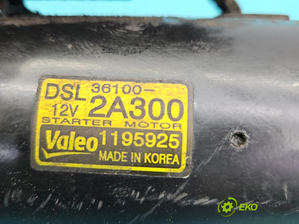 Kia Ceed I 2006-2012 1.6 crdi 116 HP manual 85 kW 1582 cm3 5- štartér 36100-2A300 (Štartér)