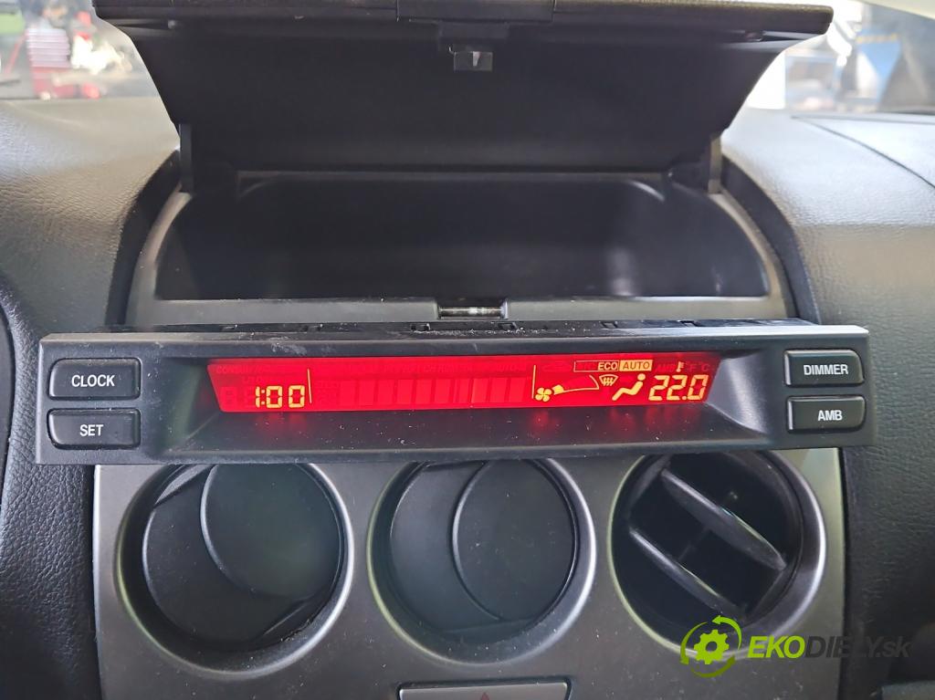 Mazda 6 I GG 2002-2007 2.0 16V 141 HP manual 104 kW 1999 cm3 5- Zobrazit: DM4291K (Prístrojová doska)