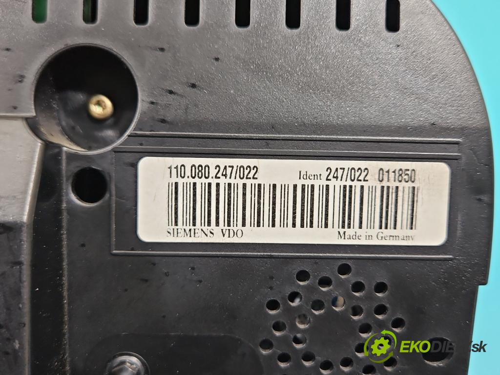 Vw Golf V 2003-2009 1.4 FSI 90 HP manual 66 kW 1390 cm3 5- prístrojovka/ budíky 1K0920860P (Prístrojová doska)