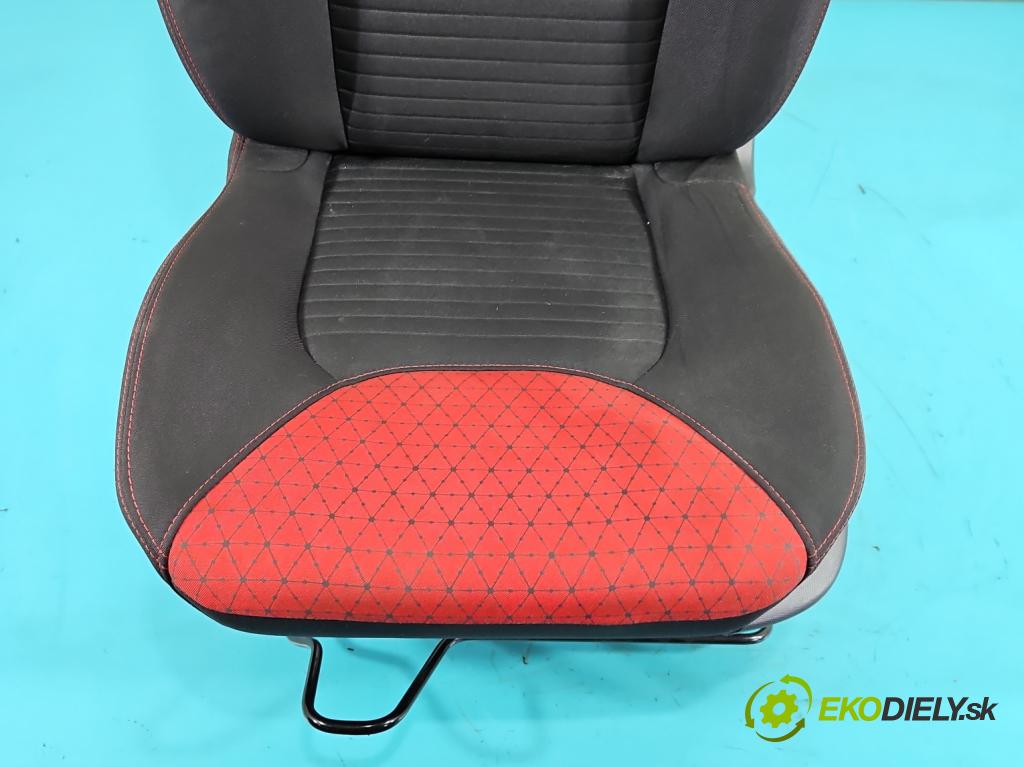 Renault Clio IV 2012-2020 0.9 Tce 90 HP manual 66 kW 898 cm3 5- Sedačka ľavý  (Sedadlo)