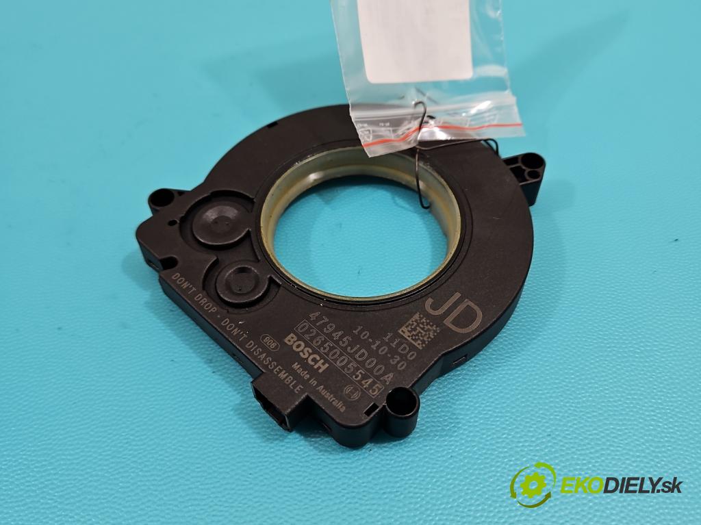 Nissan Qashqai I J10 2006-2013 2.0 dci 150 HP manual 110 kW 1995 cm3 5- snímač uhla otočenie: 47945JD00A