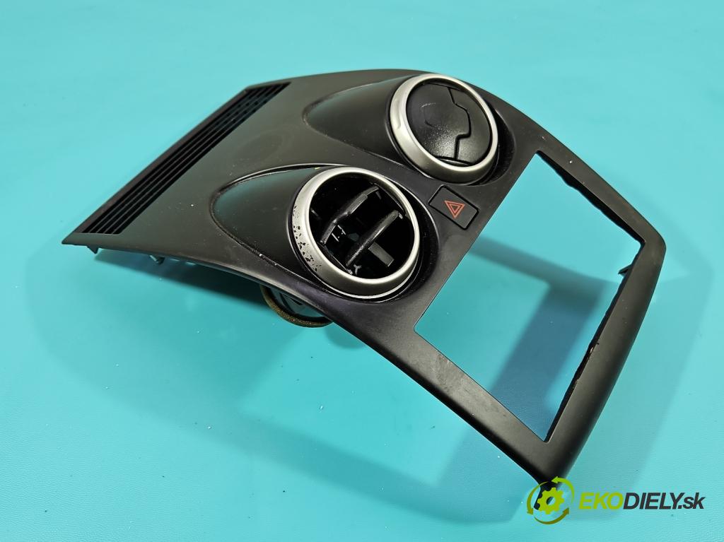 Nissan Qashqai I J10 2006-2013 2.0 dci 150 HP manual 110 kW 1995 cm3 5- Mřížka: kúrenia stredová 68760JD10A (Mriežka kúrenia (fukár))